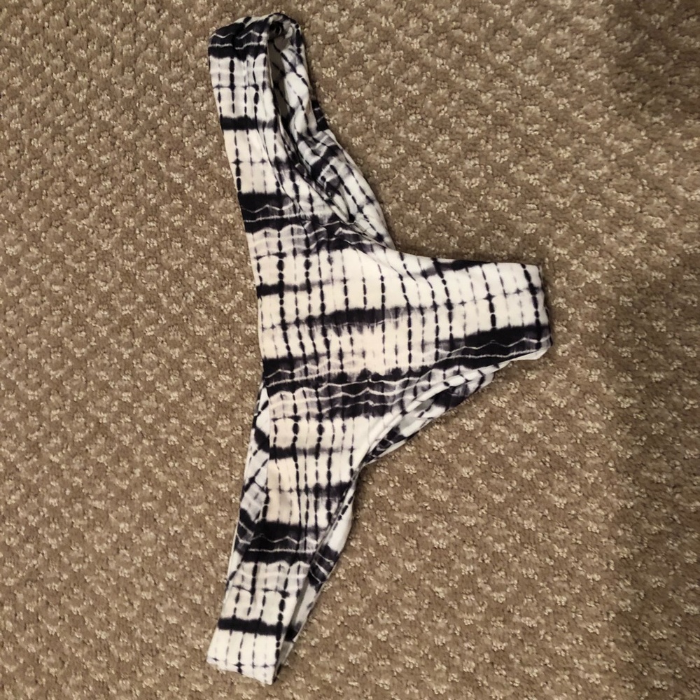 BOYS AND ARROWS BLACK AND WHITE  SWIMSUIT BOTTOMS